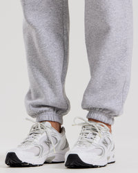 Comfort Joggers | Silver Grey Marl