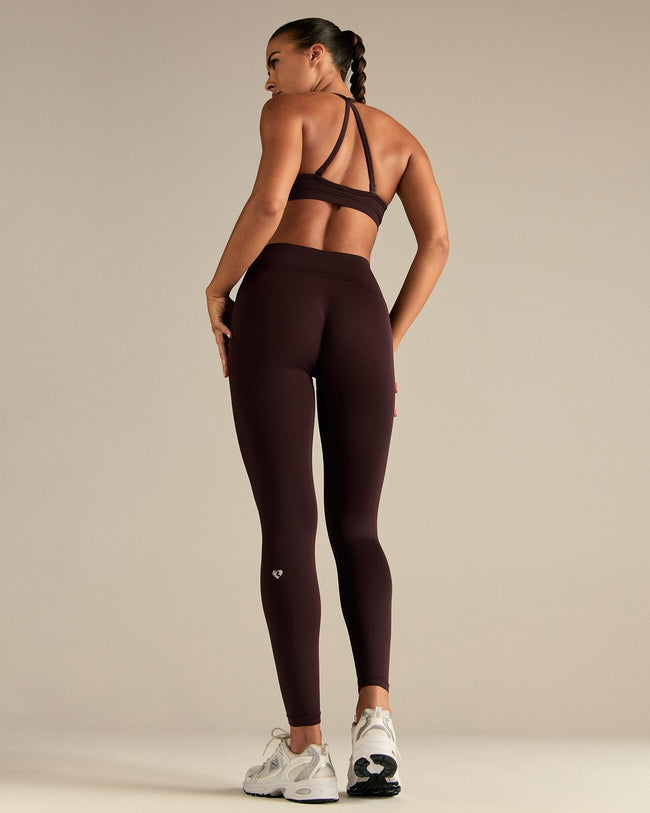 Define 2.0 Seamless Scrunch Leggings | Cafe Noir