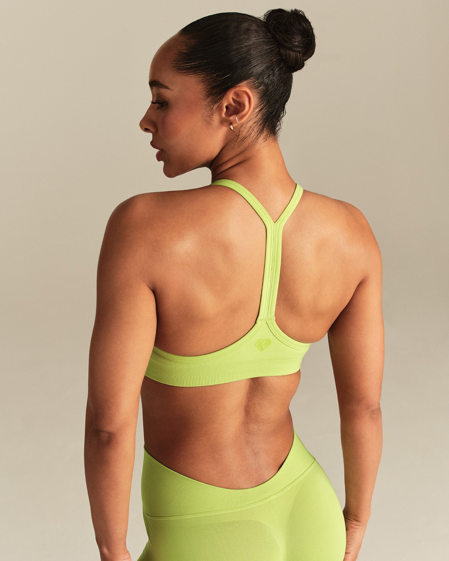 Define 2.0 Seamless Racer Back Bra | Lime Punch