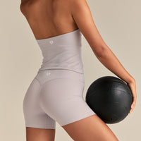 Essential Halter Tank | Steel Grey