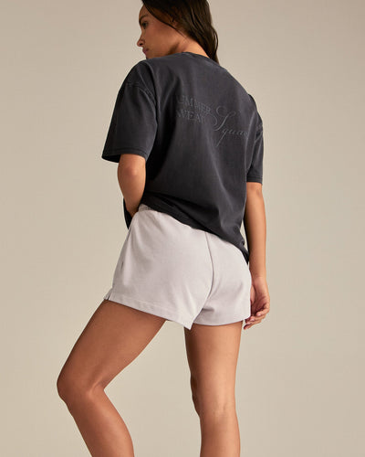 Comfort Summer Sweat Squad Graphic T-Shirt | Vintage Black