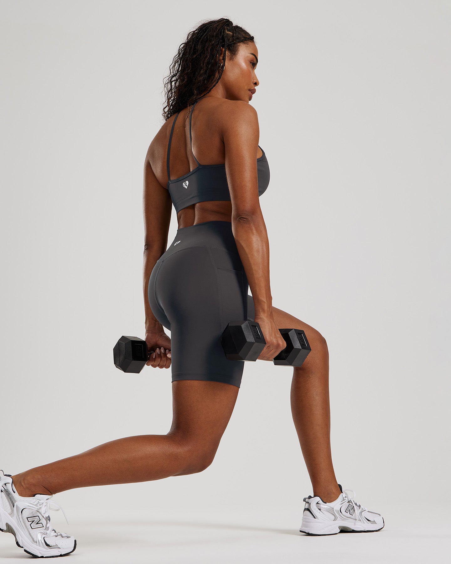 Essential Cycling Shorts with Pockets | Graphite