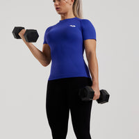 Power Seamless T-Shirt | Royal Blue