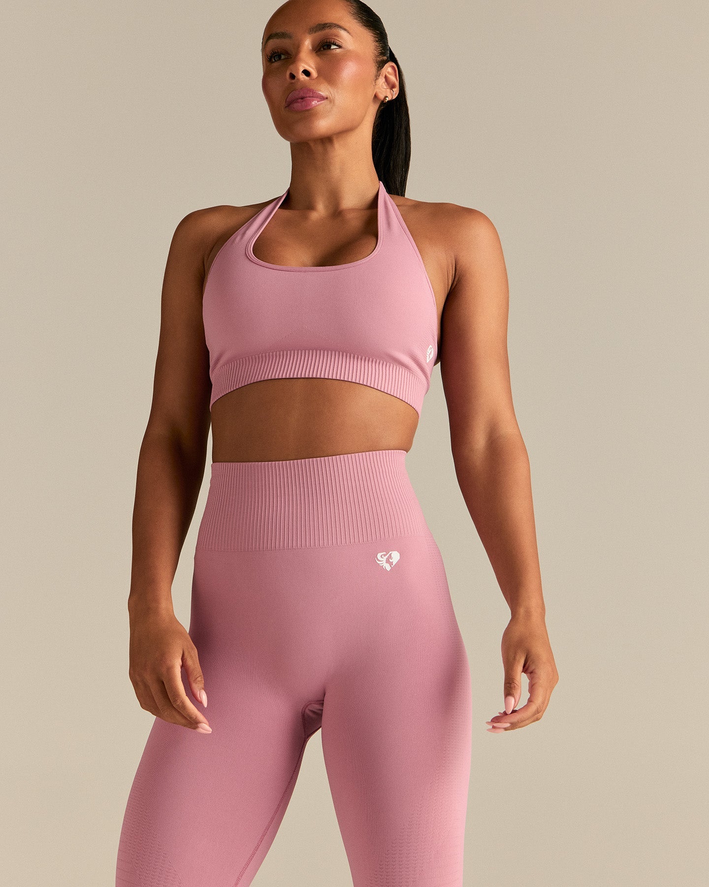Power Seamless Leggings | Blush Pink