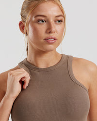 Comfort Ribbed Midi Tank | Caribou