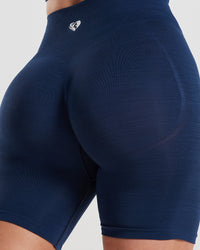 Define Scrunch Seamless Cycling Shorts | Sapphire Blue