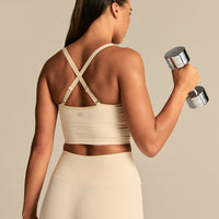 Power Built-In Bra Tank | Off White