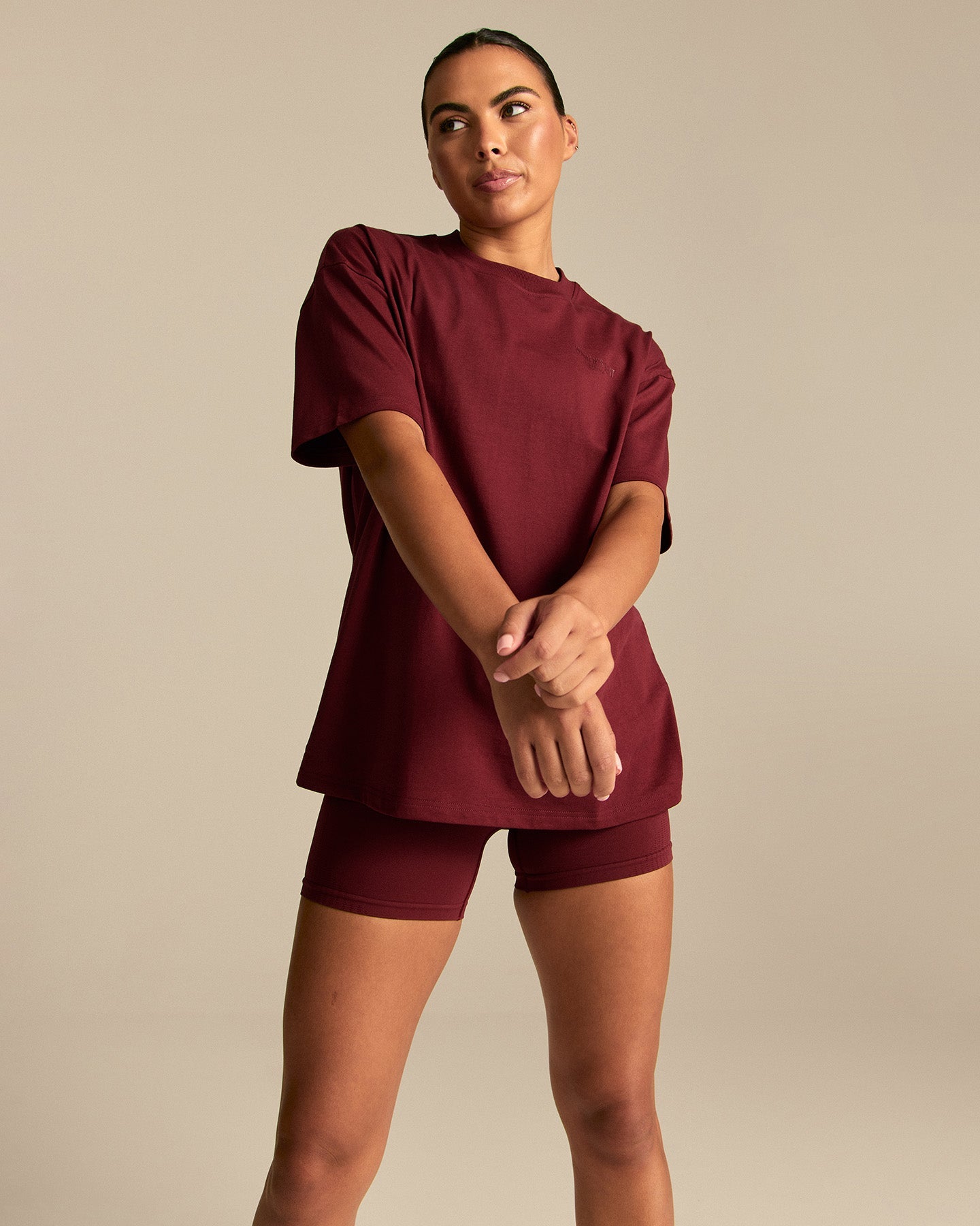 Comfort Athletic Club Oversized T-Shirt | Oxford Red
