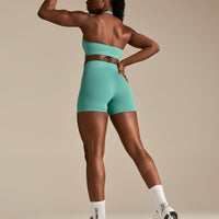 Power Seamless Shorts | Marine Green