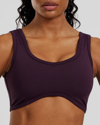 Essential Contour Bra | Midnight Plum