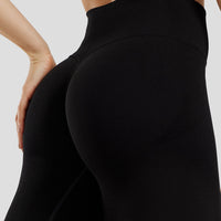 Motion Seamless Scrunch Leggings | Black