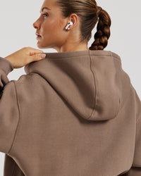 Comfort Oversized Zip-Up Hoodie | Caribou