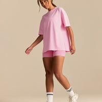 Comfort OS Barbell Society Short Sleeve T-Shirt | Candy Pink (4/6)