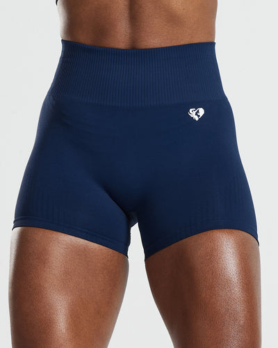 Power Seamless Shorts | Sapphire Blue