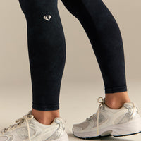 Power Seamless Leggings | Washed Black