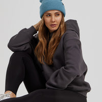 All Day Waffle Knit Beanie | Basalt