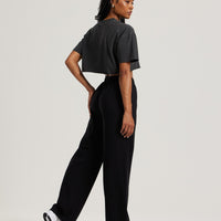 Comfort Light Straight Leg Joggers | Black