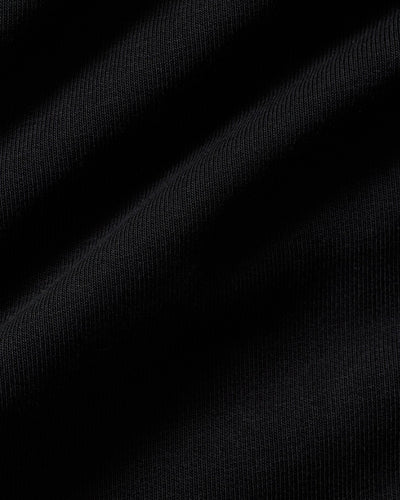 Comfort WB Logo Oversized Cropped T-Shirt | Black