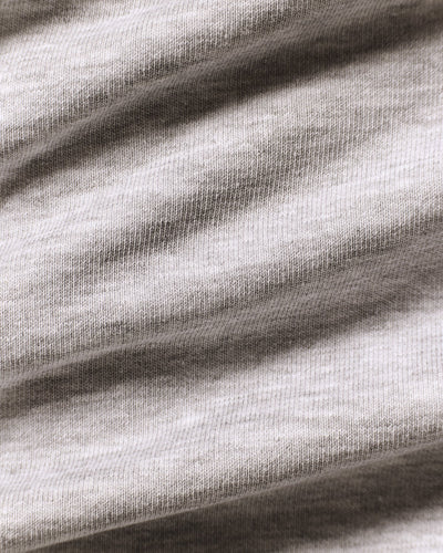 Comfort Oversized Sports Club Hoodie | Silver Grey Marl