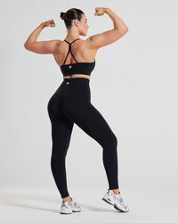 Define Seamless Racer Back Bra | Black