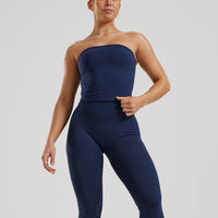 Define 2.0 Seamless Longline Bandeau Bra | Sapphire Blue