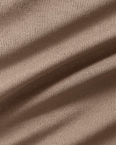 Essential Cropped Short Sleeve Tee | Taupe Grey