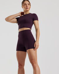 Essential Shorts | Midnight Plum