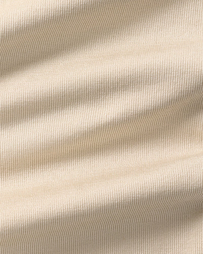 Motion Seamless Open Back Short Sleeve Crop Top | Stone