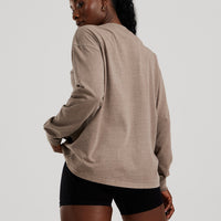 Comfort Oversized Long Sleeve T-Shirt Washed | Caribou