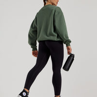 Comfort Oversized Crew Neck | Sage