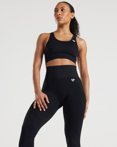 Power Seamless Leggings Black