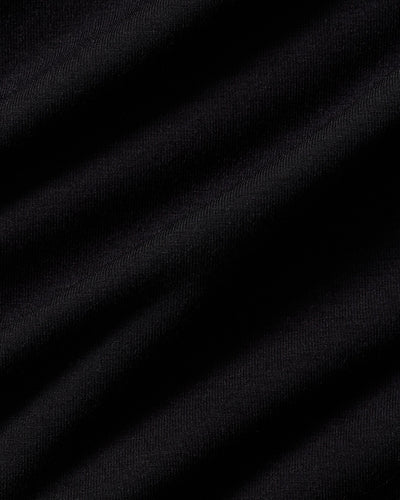 Smooth Contour Midi Square Neck Tank | Black