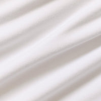 Smooth Contour Midi Crew Neck Long Sleeve T-Shirt | White