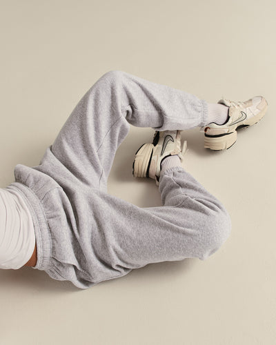 Comfort Joggers | Silver Grey Marl