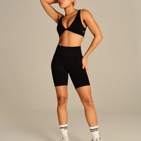 Power Reversible Twist Bra | Black