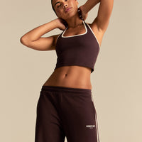 Comfort Halter Tank | Cafe Noir