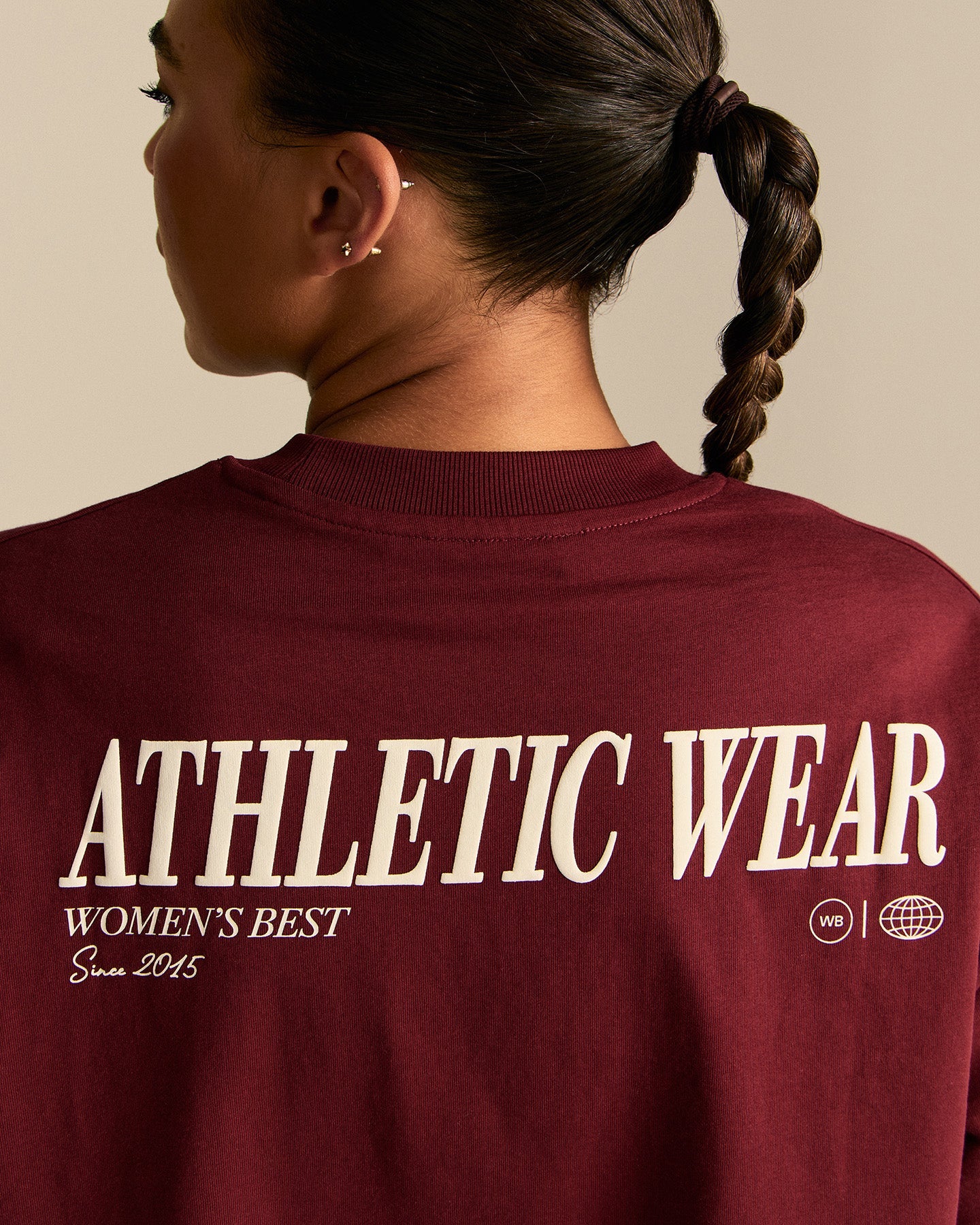 Comfort Athletic Club Cropped T-Shirt | Oxford Red
