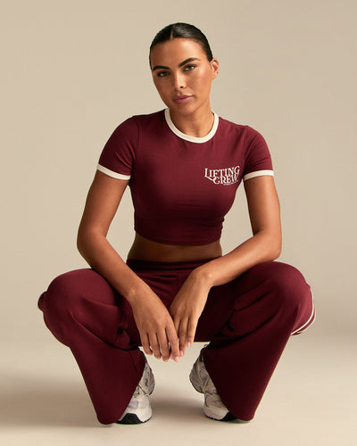 Comfort Lifting Crew Baby T-Shirt | Oxford Red