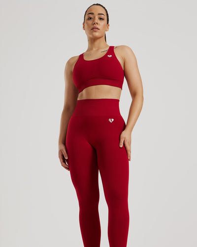 Power Seamless Leggings | Chilli Red