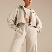 Comfort Lightweight Contrast Joggers | Stone