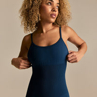 Define 2.0 Scrunch Adjustable Unitard | True Navy