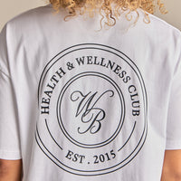 Comfort WB Logo Oversized Short Sleeve T-Shirt | White