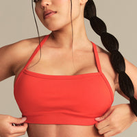 Define 2.0 Seamless Racer Back Bra | Lava Red