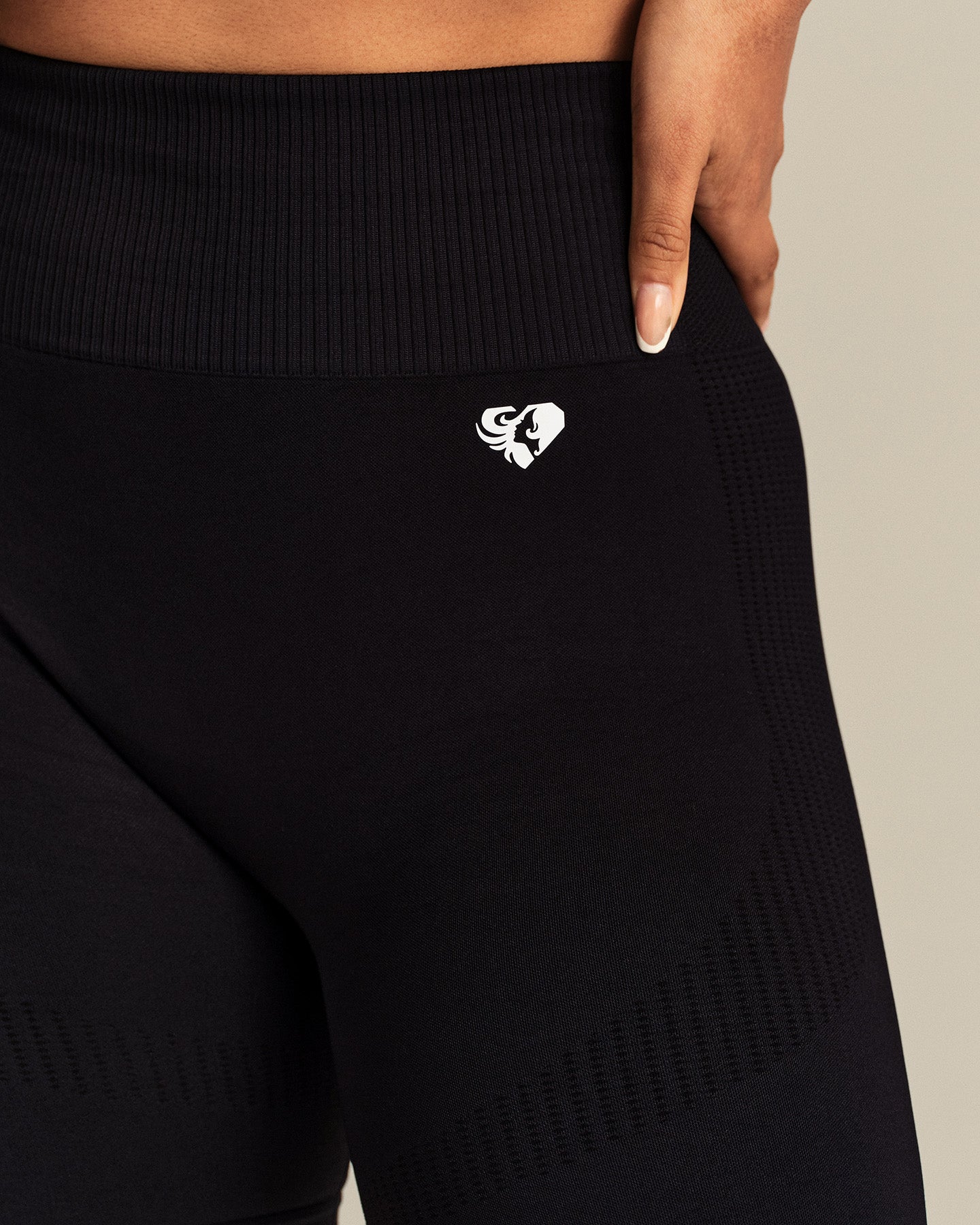 Power Seamless Cycling Shorts | Black