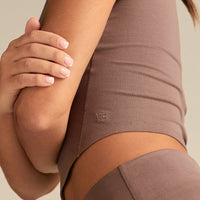 Cotton Contour Short Sleeve T-Shirt | Mocha