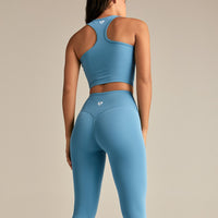 Essential Crop Tank Top | Basalt