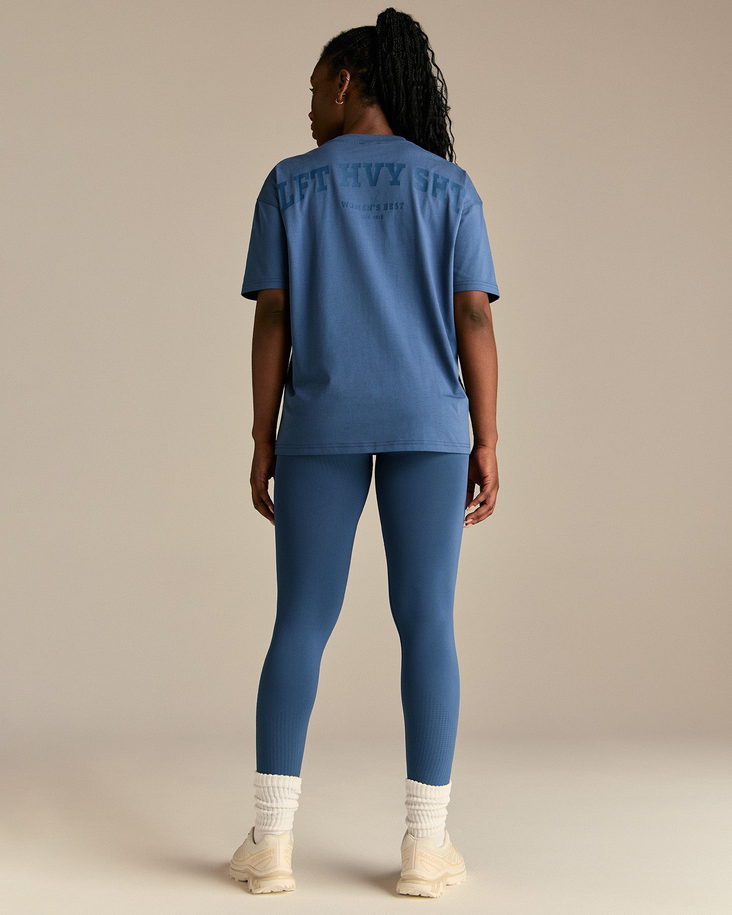 Comfort LFT HVY SHT Oversized T-Shirt | Blueberry
