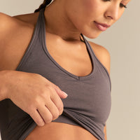 Define 2.0 Seamless Halter Tank | Slate Grey