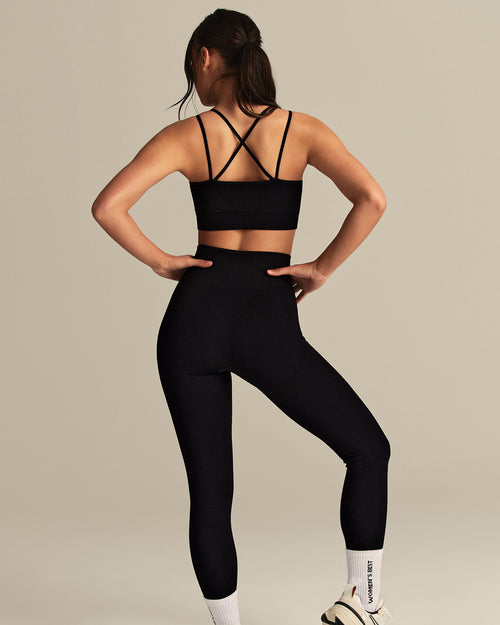 Power Seamless Leggings | Black