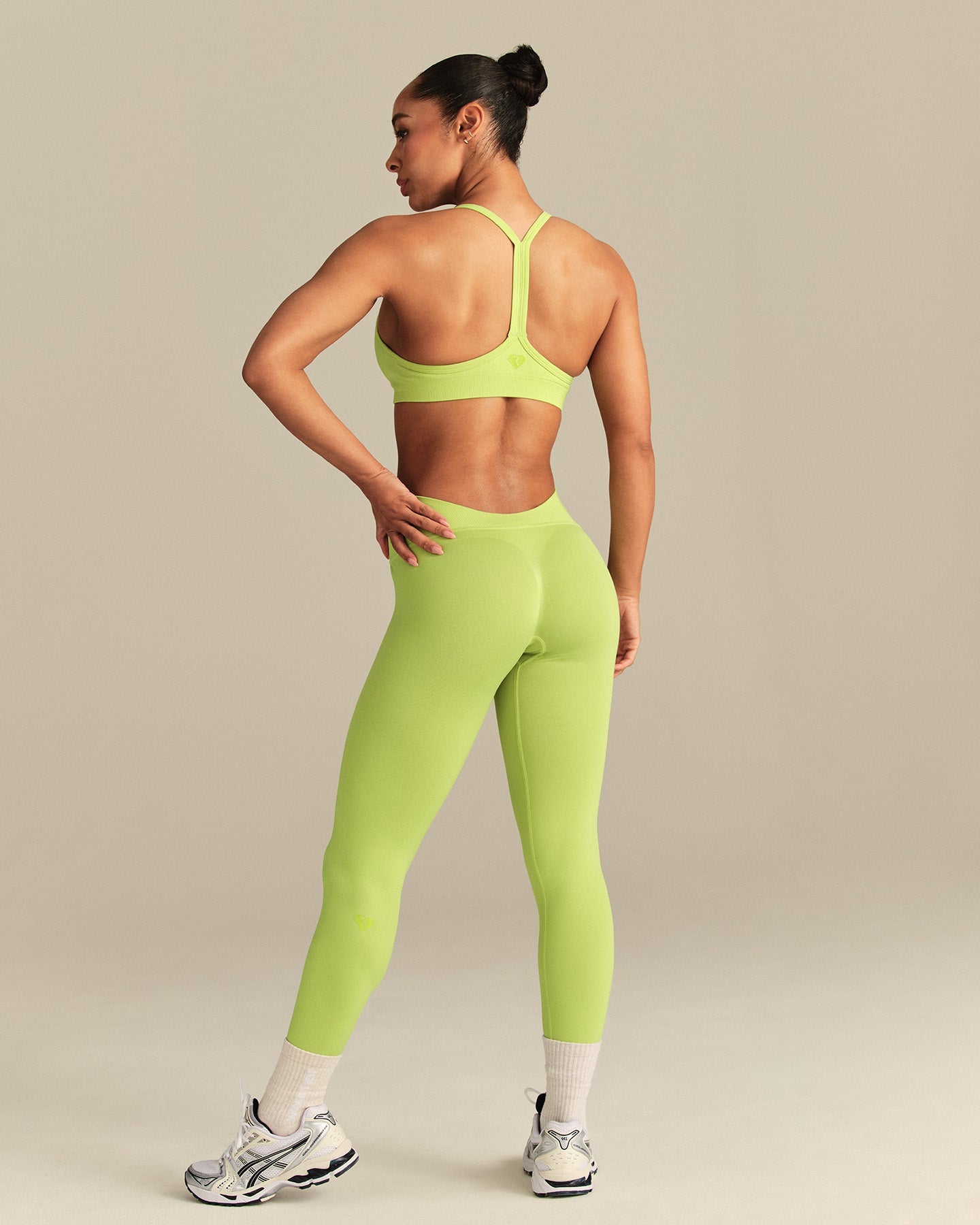 Define 2.0 Seamless Racer Back Bra | Lime Punch